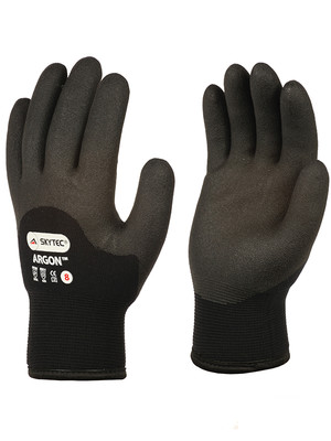 10 x SKYTEC Argon Thermo-Doppelschicht HPT Foam Grip Arbeitshandschuh