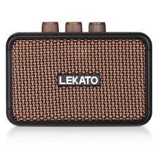 LEKATO Mini 5W Wireless Bluetooth Guitar Amp Amplifier Clean  Overdrive Effects