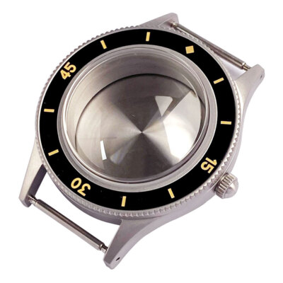 CUSN8 Solid Bronze Vintage 200M Dive Watch Case Fit NH35 Sapphire