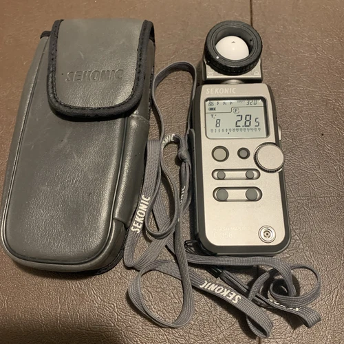 Sekonic L-358 Light Meter with RT- Module 32 Transmitter & battery