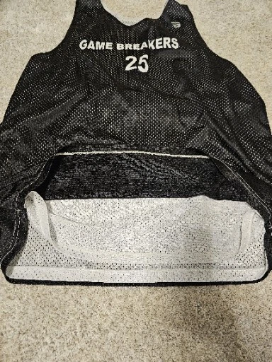 Game Gear GAME BREAKERS Shirt Black/wite, Size L Sleeveless, VIGIL - Image 3 of 4