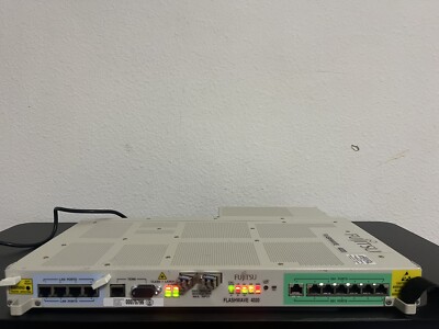 Fujitsu Flashwave 4020 OC12 1310 SFP Optics 7x DS1 4x Ethernet LAN