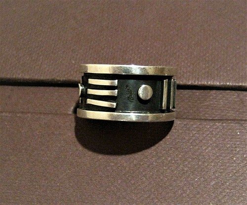 Ring, 925er Silber, teilw. geschwärzt, Handarbeit. Verschiedene Größen! - Picture 4 of 5