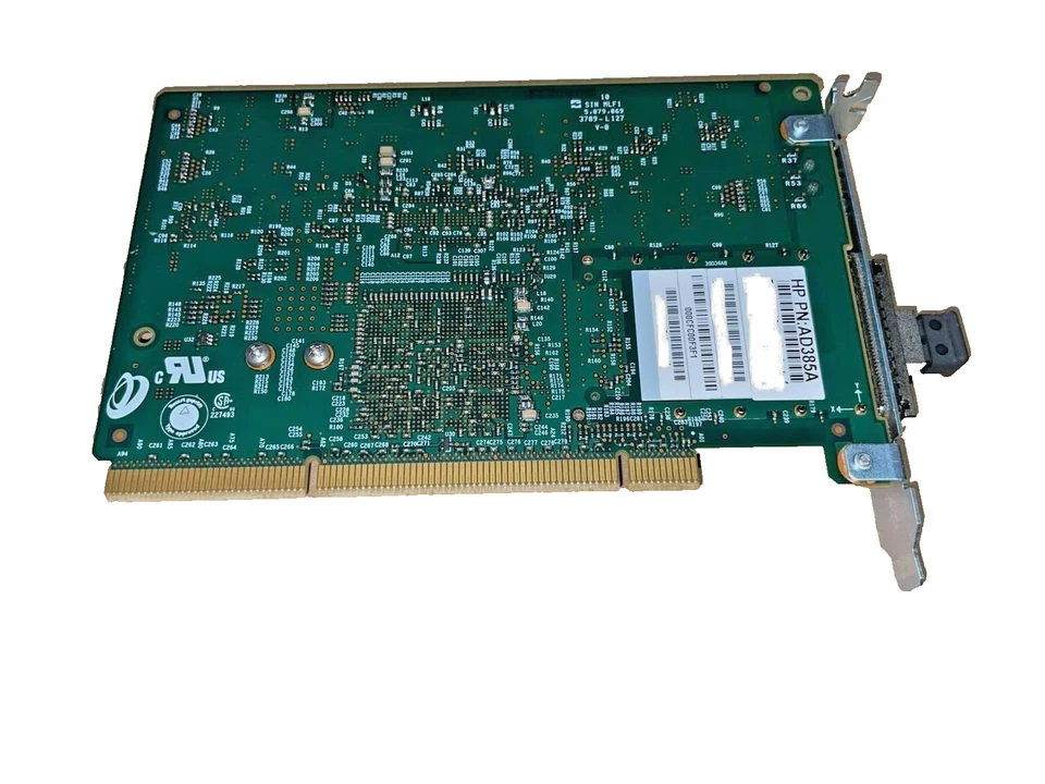 AD385A HP PCI-X 266MHz 10 Gigabit Ethernet Fibre Channel SR Adapter (10GBASE-SR) - Bild 2 von 2
