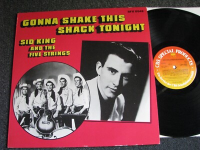 Sid King-Gonna shake this shack tonight LP-1980 Germany-CBS Records-BFX 15048