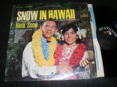 HANK SNOW In Hawaii STEREO RCA Victor Country Exotica Crossover LP Shrinkwrap 67