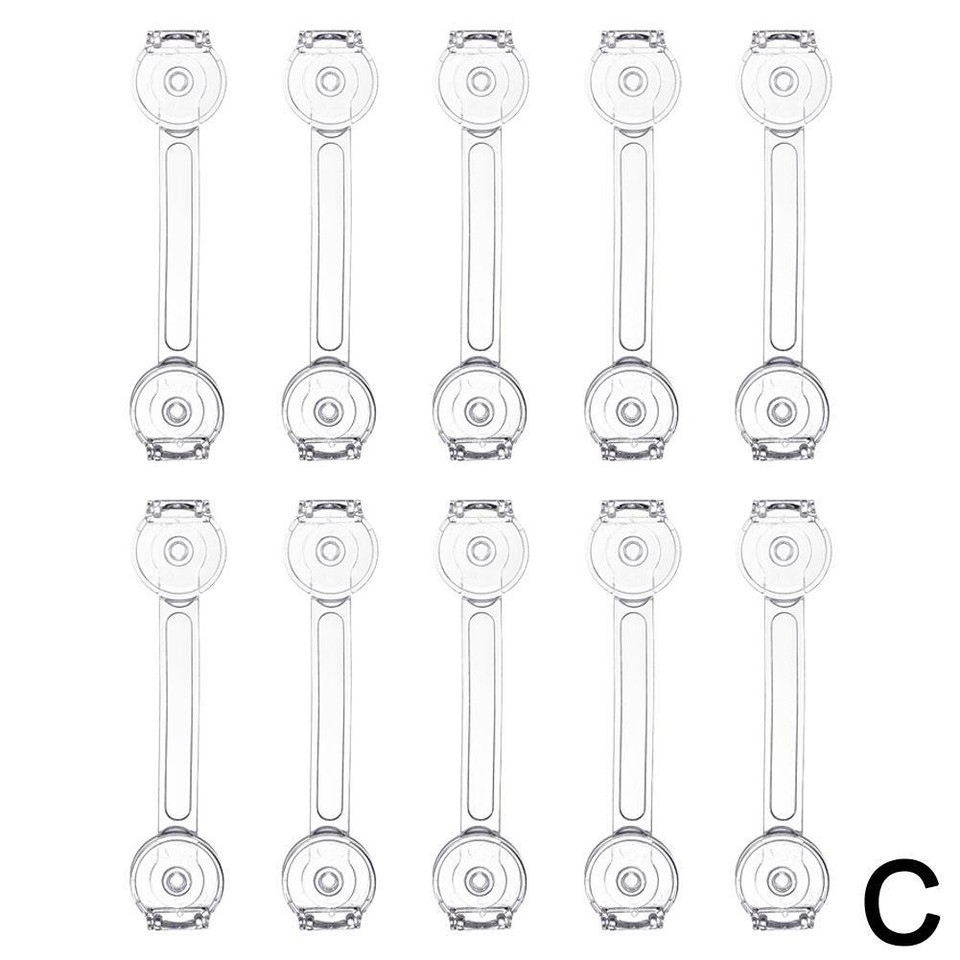 5/10X Child Baby Cupboard Safety Lock Pet Proofing Door Drawer