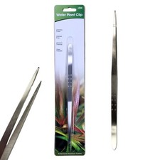 Long Tweezers Stainless Steel Tongs Planted Aquarium Fish Tank Aquascape Tweezer