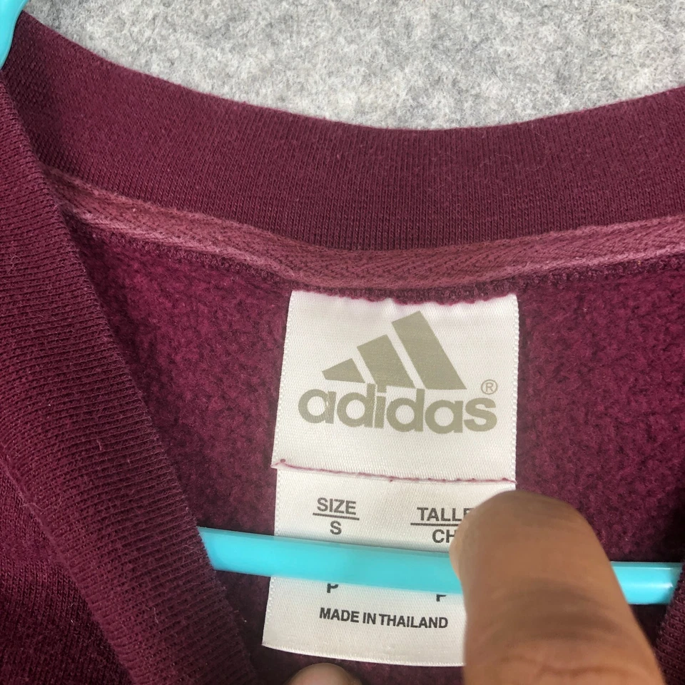 Adidas Sweatshirt Arizona State Sun Devils Pullover Adult Size Small Embroidered - Image 3 of 4