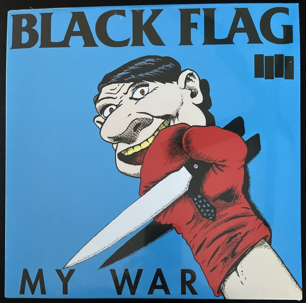BLACK FLAG MY WAR ВИНИЛОВАЯ ПЛАСТИНКА SST RECORDS С ПЕЧАТЬЮ MINT