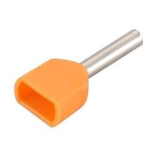 Baomain AWG 22/0.5mm Wire Copper Crimp Connector Twin Insulated Ferrule Pin ...