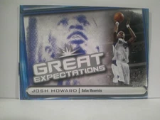 2004-05 Topps Great Expectations Josh Howard #GE-JHO