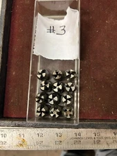 MACHINIST SgCst TOOLS LATHE  MILL Machinist Lot Acorn Die Heads for Threading 3