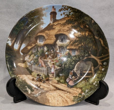 Coalport Plate~GRANNY'S COTTAGE~by Robert Hersey~The Tale of A Country Village