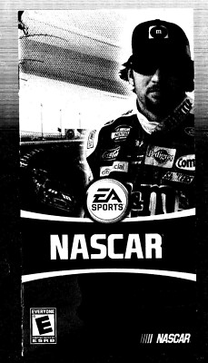 Nascar PSP MANUAL ONLY Insert Booklet Authentic