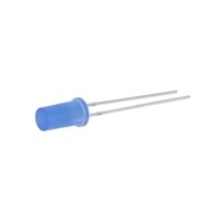 2X OSBBS25TK4A Led 5Mm Bipolar Blau 330-500Mcd 180° Front: Flach Optosupply