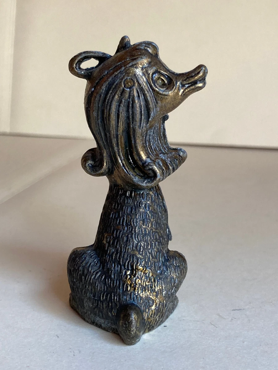 Vintage metal 2025 dog figurines