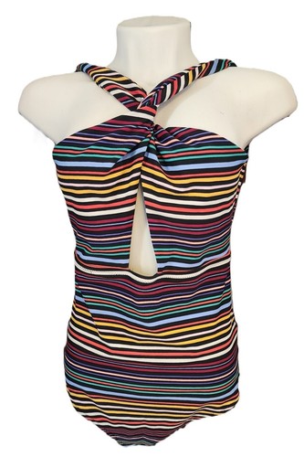 OLD NAVY striped swimsuit- size S