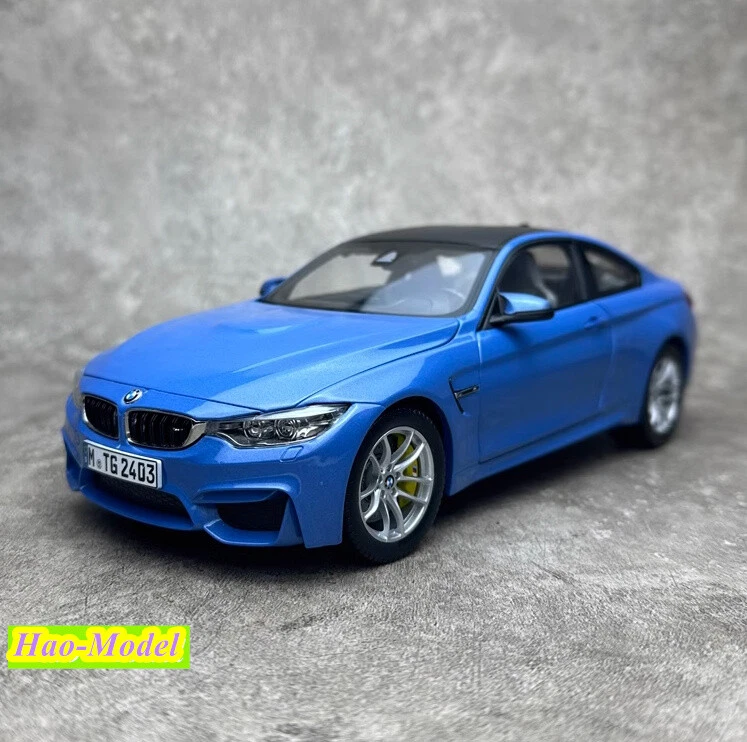 Paragon 1:18 Benz M4 (F82) Diecast Metal Modelo Coche Blanco/Azul Juguetes Regalos Exhibición Foto 2 de 4