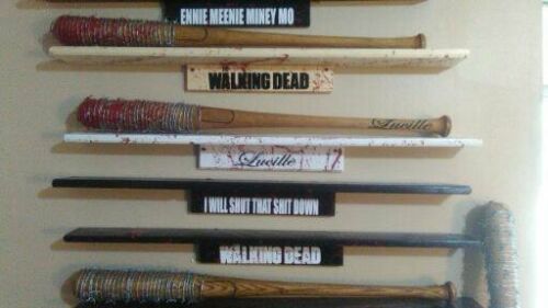 THE WALKING DEAD NEGAN'S LUCILLE SHELF FOR YOUR BARBWIRE BAT PROP SHELF ONLY - Picture 1 of 11
