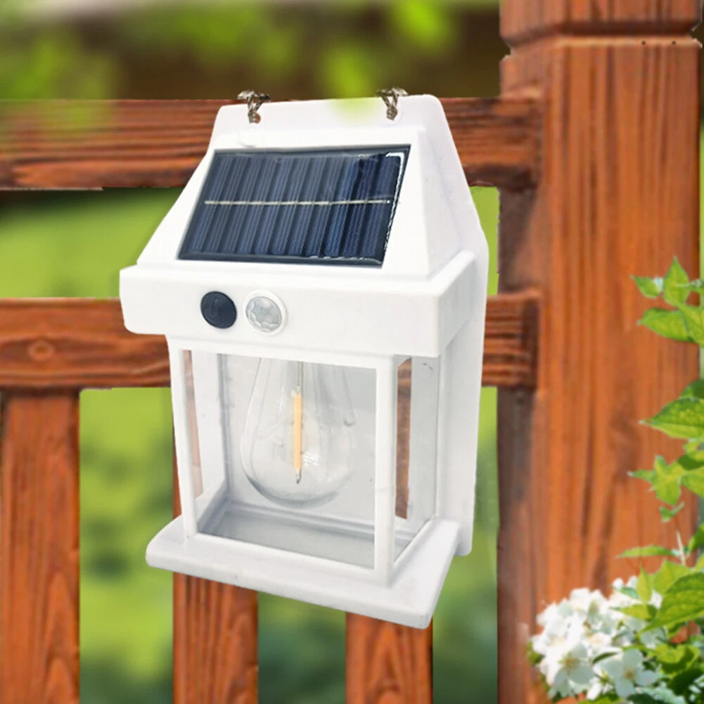 LED Solar Wall Light Body Sensing Solar Yard Lamp for Garden Yard