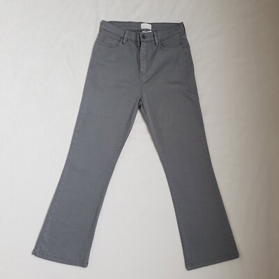 Marella Monochrome by Max Mara Damen Jeans 7/8 Lang Größe 36 W26 L25 High Rise
