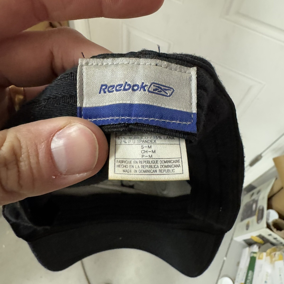 VTG Reebok G Unit 50 Cent Black Flexfit S/M Hat Cap Y2K Hip