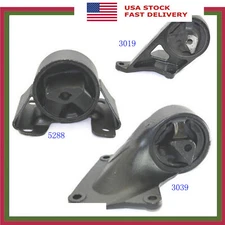 For 99-04 Jeep Grand Cherokee 4.0L 4WD Motor & Trans Mount Set 3 for Auto M940