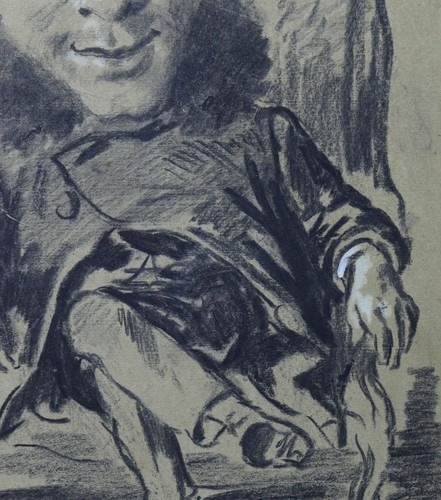 Alfred Henri DARJOU (1832-1874) Portrait Man Caricature Common de Paris - Picture 7 of 7