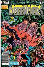 The Defenders #98 Marvel Comics Bronze Age Man Thing VG-
