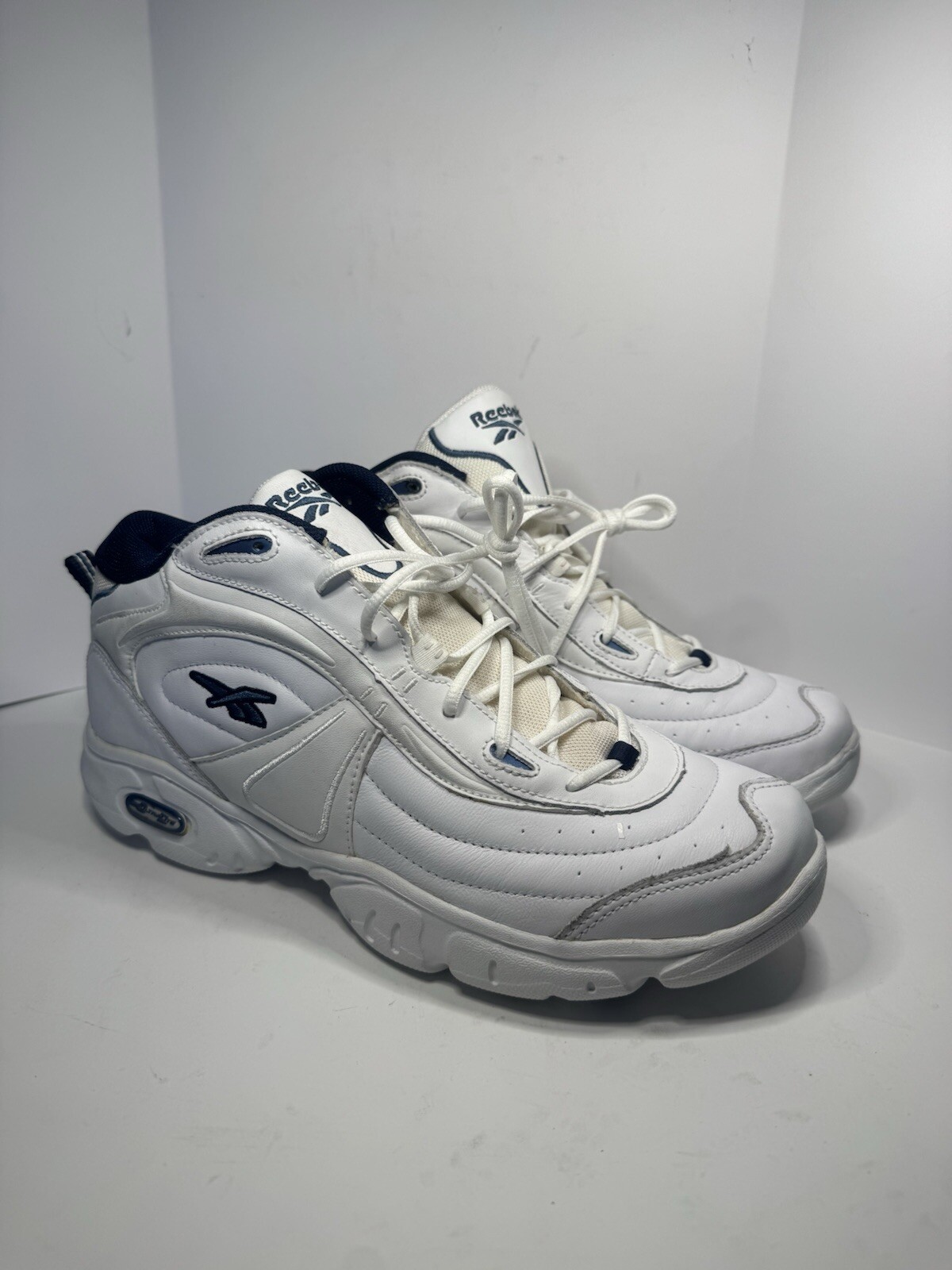 Vintage Reebok Netmaster DMX Women's White Tennis Shoes Size 9.5 NOS