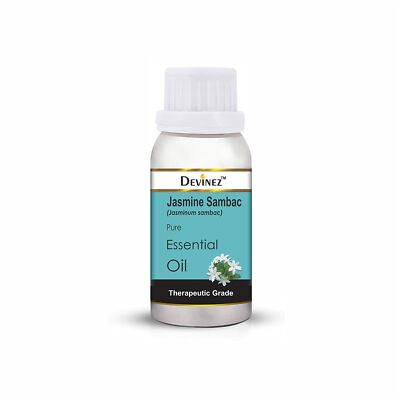 DEVINEZ JASMINE SAMBAC ESSENTIAL OIL, 100% PURE, NATURAL & UNDILUTED 100ml