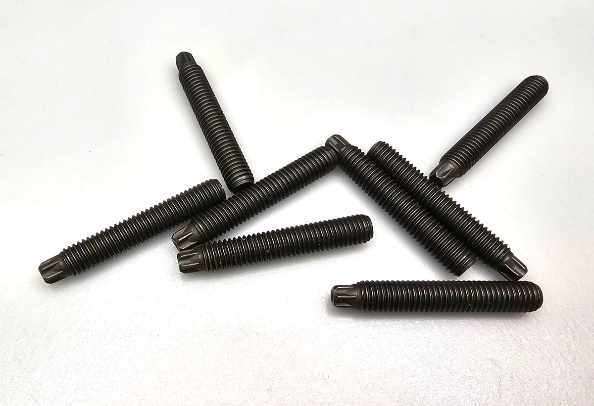 8 X New Genuine BMW Studs Bolts OE 11127586763 | eBay