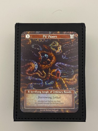 Sorcery Contested Realm Alpha Card - Pit Vipers Ordinary Foil