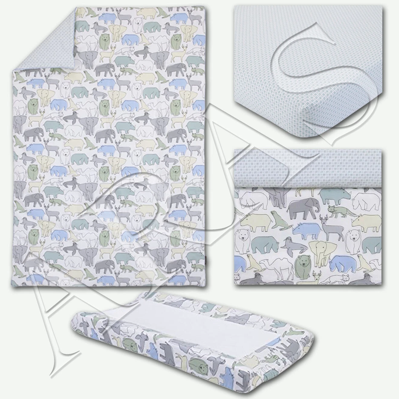 Caravan Animal 4 pc. Crib Bedding Set by Dwell Studio