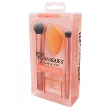 REAL TECHNIQUES Ultimate Base Set makeup brush Face & Concealer Sponge #91574