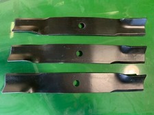 Mower blade set for John Deere 60" mower Z960A,Z960M,Z960R,Z970R,Z994R,Z997R