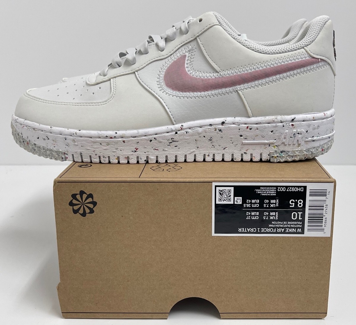 nike air force 1 shadow dust pink