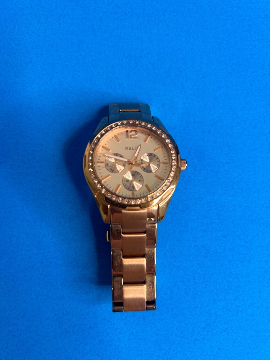 Relic Rose Gold Chronograph Watch Relic ZR15755 Women main image 4