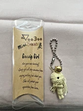 "GOSSIP GIRL" VOO DOO MINI FRIENDS KEY CHAIN-NEW-FREE SHIPPING