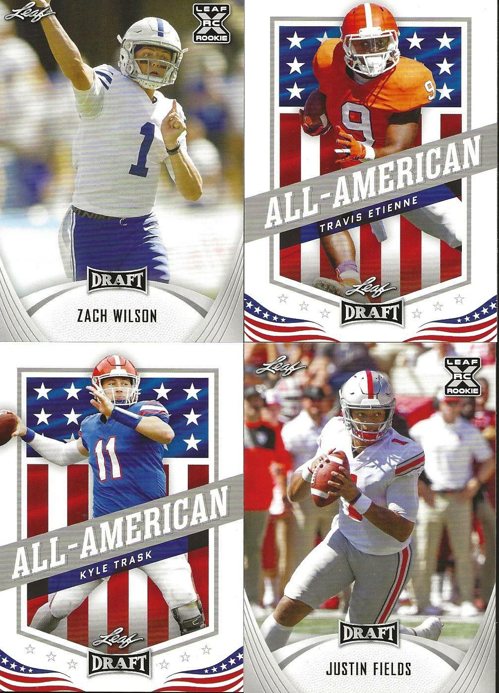 2021 Leaf Draft Football  **Complete Your Set** -  U Pick
