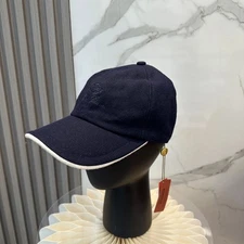 Loro Piana Baseball Cap Unisex Minimal Designer Hat