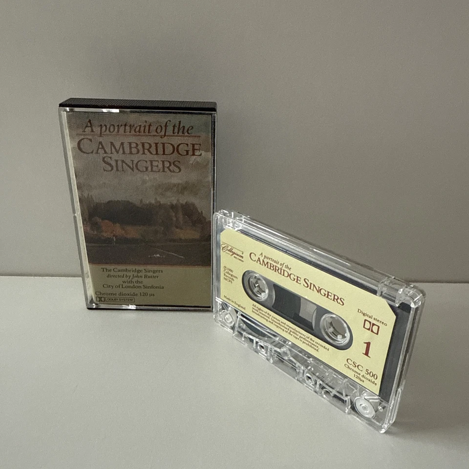 CAMBRIDGE SINGERS PORTRAIT OF THE cambridge singers CASSETTE TAPE 02a - Image 4 of 4