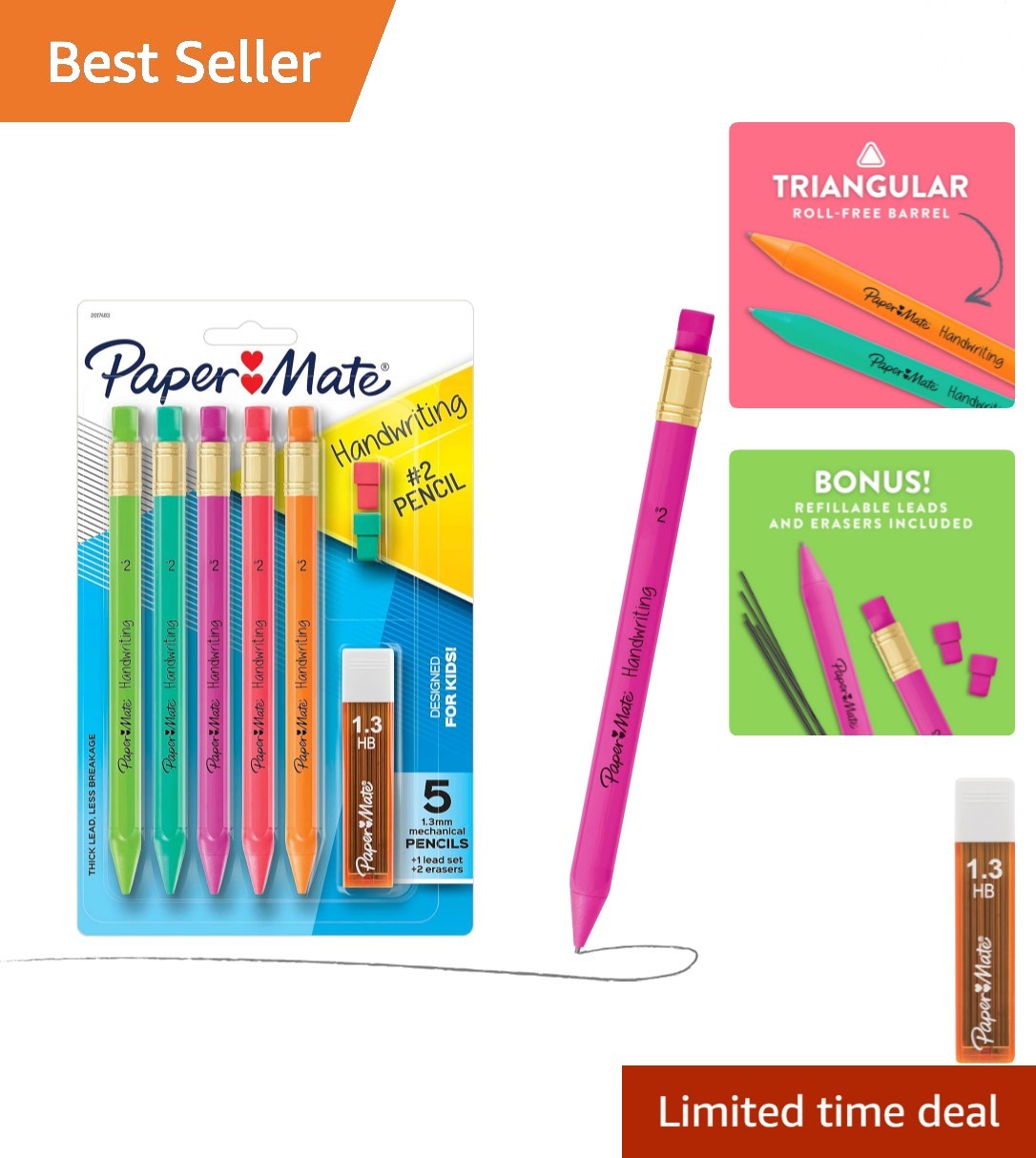 Set For Kids - 1.3mm Lead & Colorful Cherishing