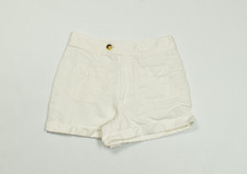 Vineyard Vines Women's Sz 4 White Linen Blend 3" Inseam Patch Pocket Shorts NWT
