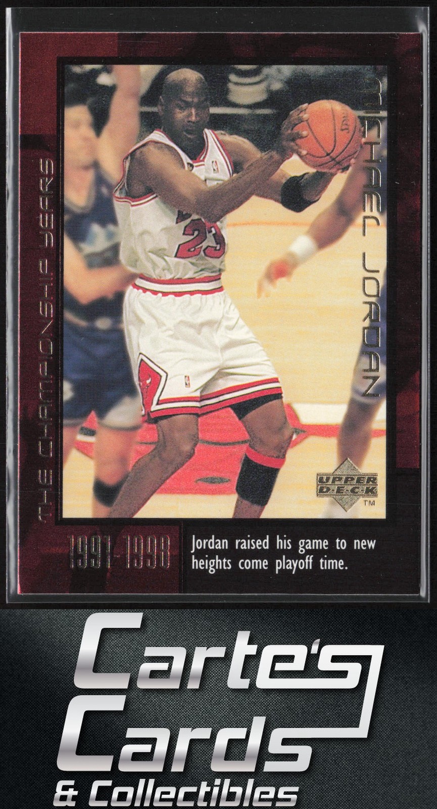 Michael Jordan 1999 Upper Deck Career Collection Rise to Greatness #39 Bulls