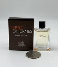Hermes Terre D'Hermes Eau De Toilette EDT 0.17oz / 5ml MIni NIB