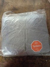 Dupont Hooded Coverall Unisex Adult Gray Size 2X-Large Tychem 6000 TF611T