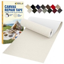 Xroam Canvas Repair Tape, 8 x 160 cm Waterproof Fabric Tape for Furniture, Se...