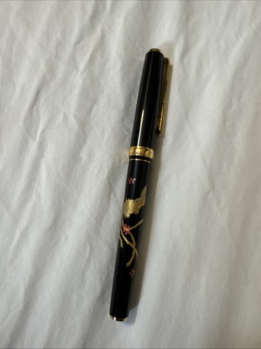 PLATIN Japanischer Füllfederhalter BIKOU 'Phoenix' Houou Makie 18K M PTL-18000M-17 - Bild 1 von 3